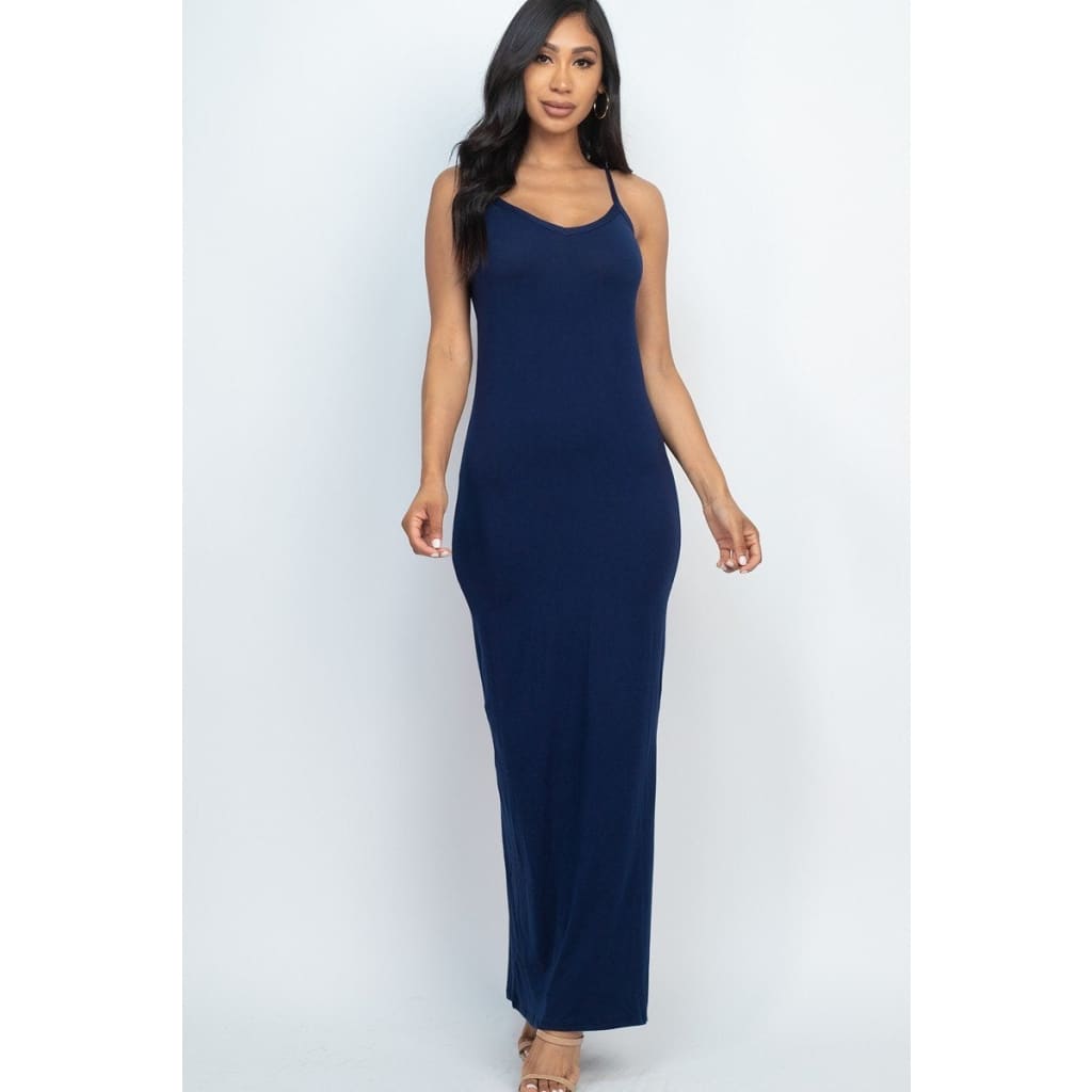 Racer Back Maxi Dress